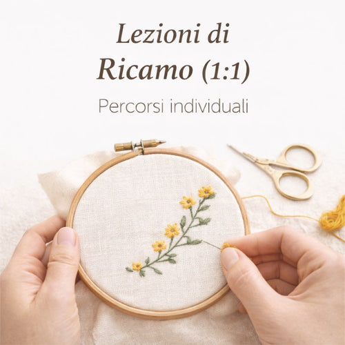 Lezioni 1:1 di Ricamo
