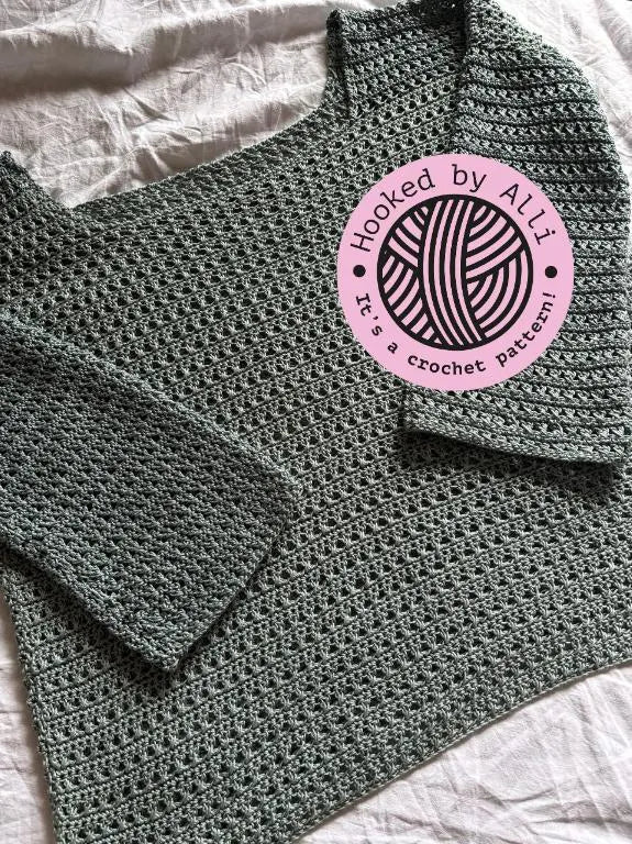 Maglione "Sage" - Pattern Uncinetto