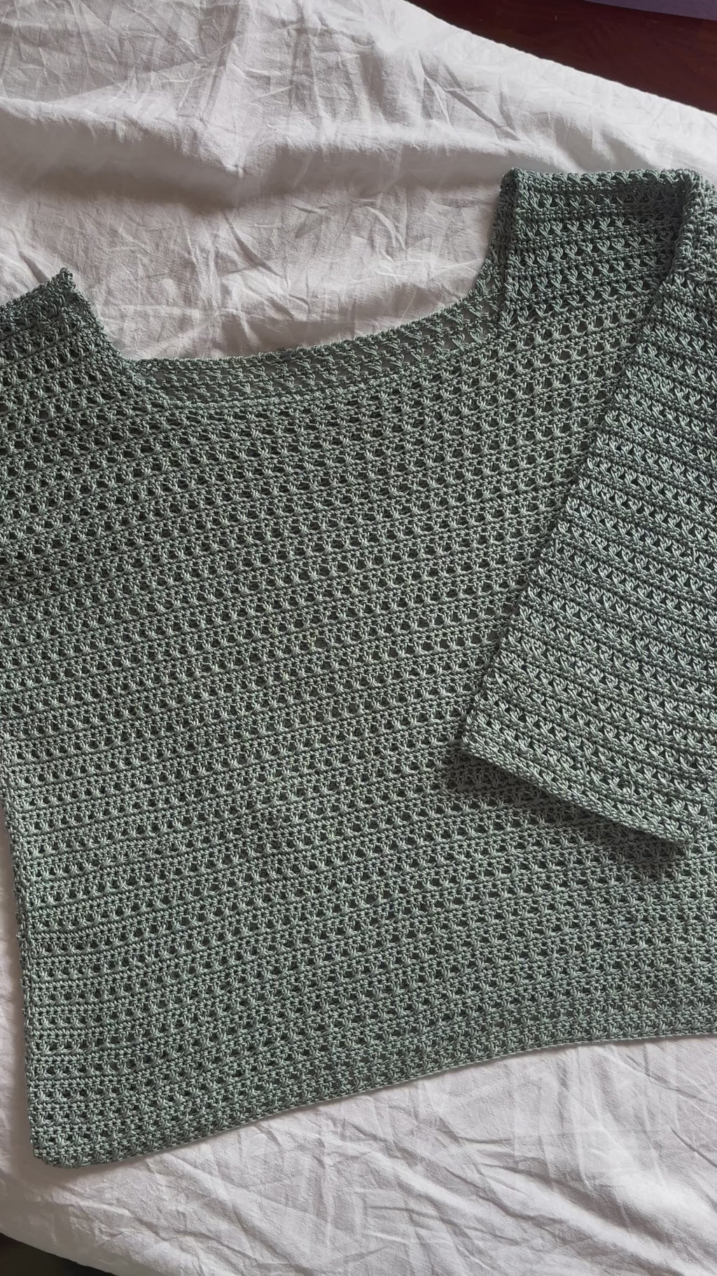 Maglione "Sage" - Pattern Uncinetto