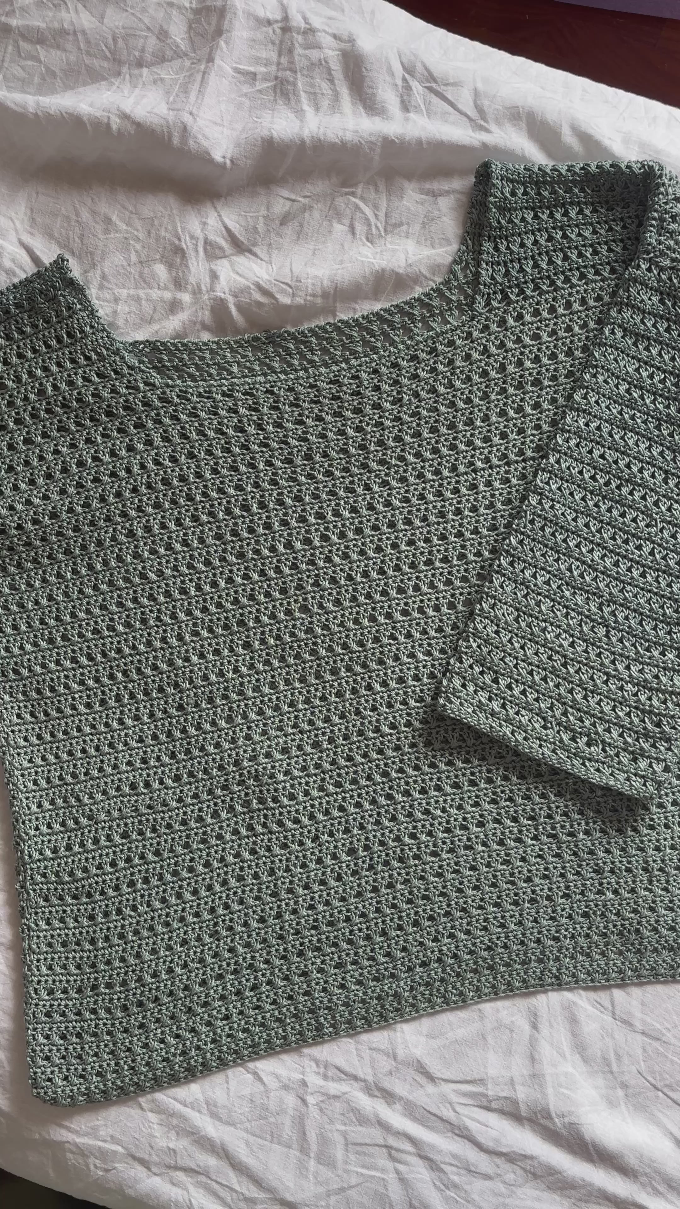 Maglione "Sage" - Pattern Uncinetto